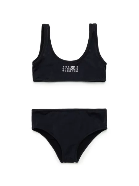 Bikini dziecięce Mm6 Maison Margiela czarne