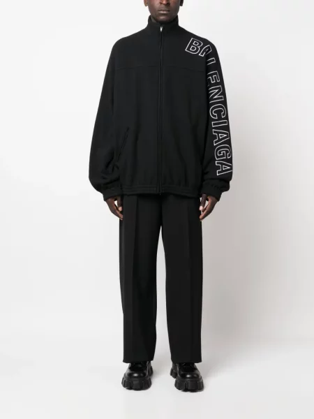 Raštuotas striukė Balenciaga juoda
