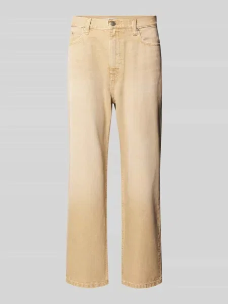 Jeansy o kroju straight fit z czystej bawełny 5 Review