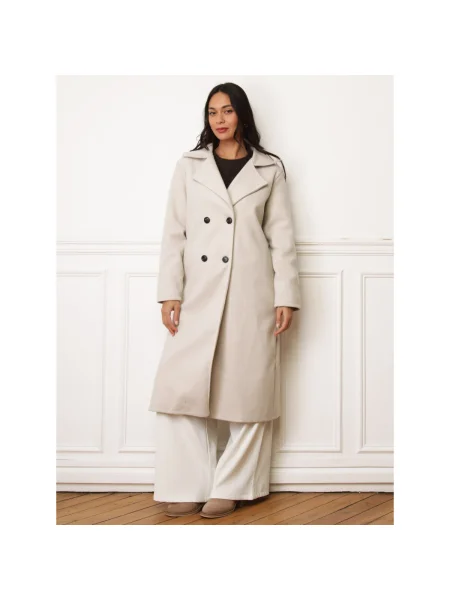 Palton La Modeuse bej