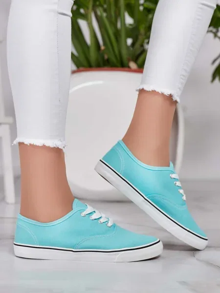 Sneakerși Resti alb