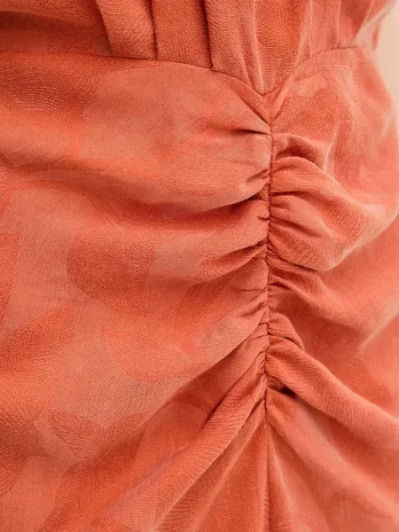 Костюм миди рокля Hoss Intropia до коляното оранжево