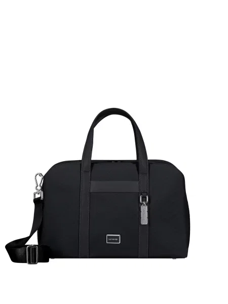 Samsonite Дорожня сумка Поліуретан/нейлон чорний