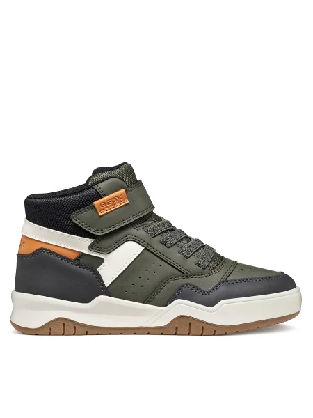 Sneakersy Geox J Perth Boy M Tmavo zelená