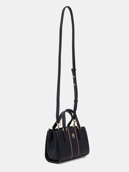 Tommy Hilfiger geantă crossbody pentru femei cu imitație de piele albastru