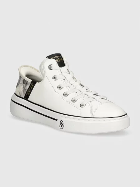 Кожени кецове Skechers SKECHERS X SNOOP DOGG бяло