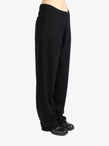 Kašmyro bėgimas kelnės Extreme Cashmere juoda