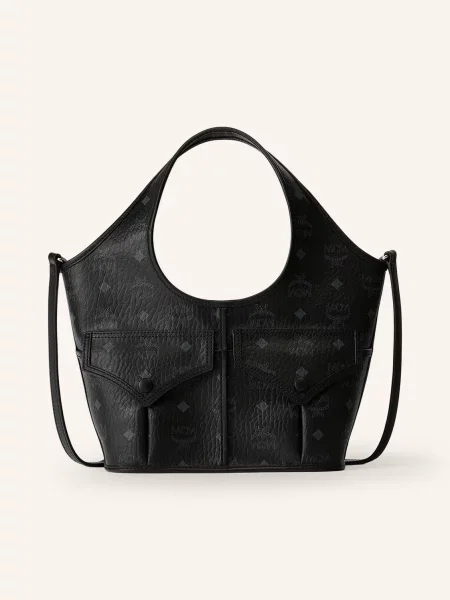 Shopper kabelka Mcm černá