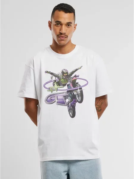 Majica Mister Tee bela