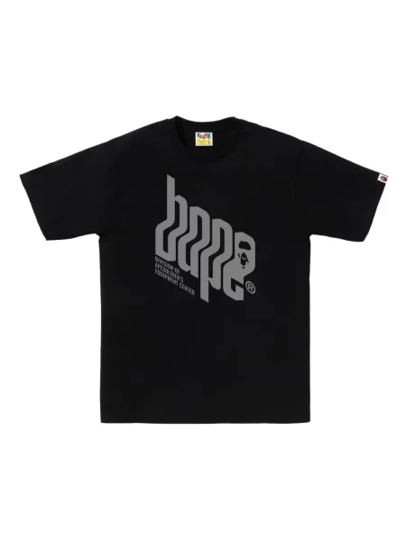 Tricou A Bathing Ape® cu imagine negru