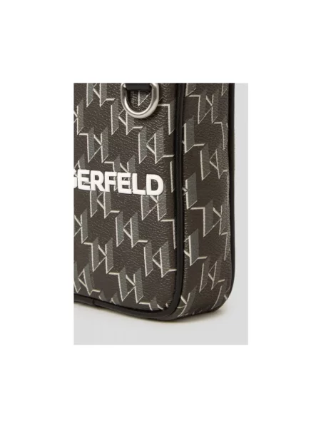 Torba crossbody Karl Lagerfeld czarna