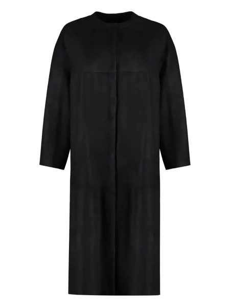 Płaszcz Salvatore Santoro zamszowy czarny