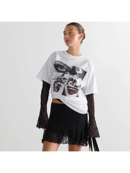 Футболка Cropp белая