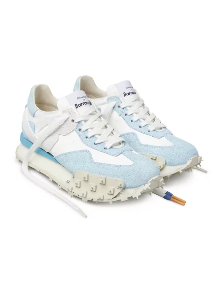 Sneakersy Barracuda zamszowe niebieskie