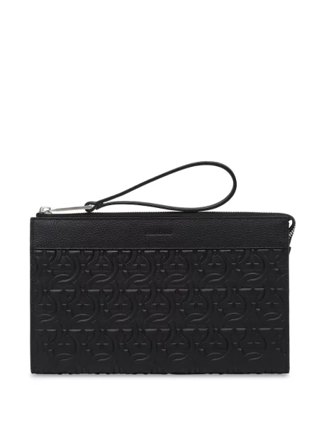 Geantă Ferragamo din piele negru