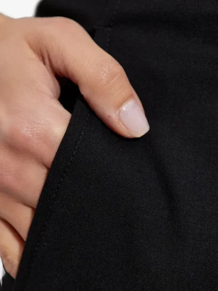 Pantaloni Isabel Marant de lână negru