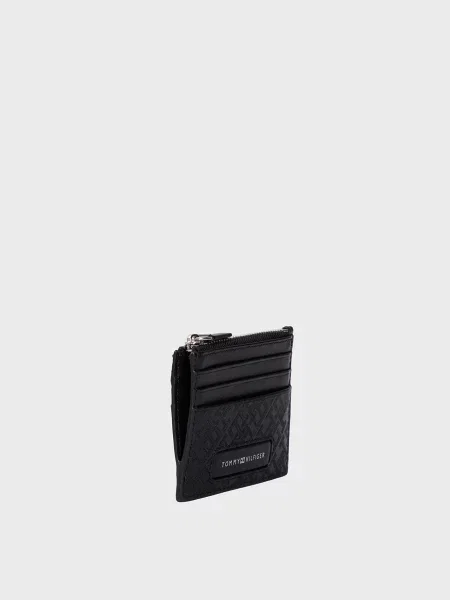 Кожаный кошелек Tommy Hilfiger черный