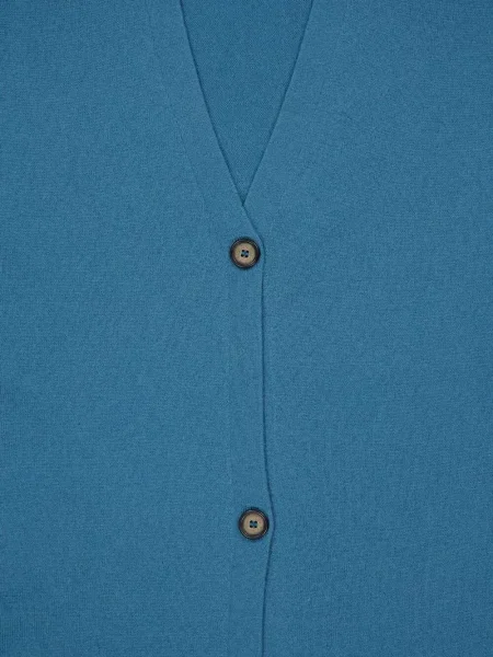 Cardigan Paula din cașmir albastru