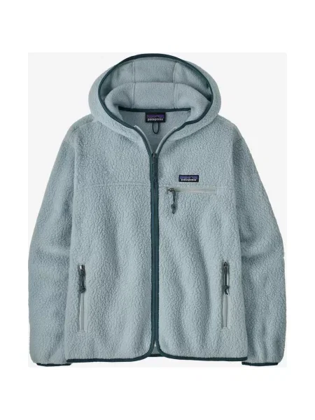 Polar z kapturem Patagonia Retro Pile virtual XS niebieski
