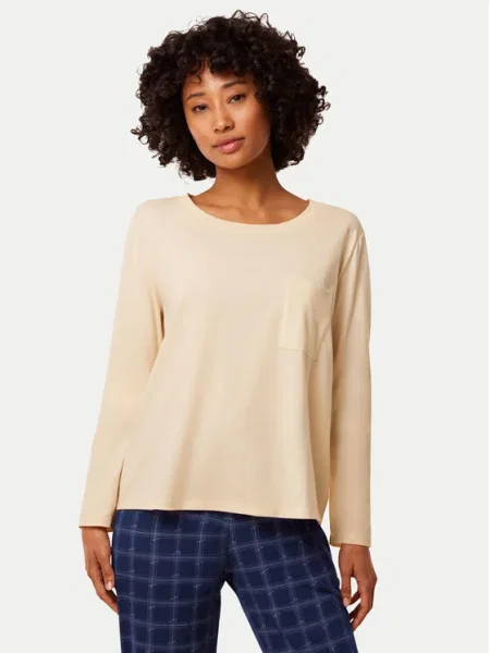 Triumph Cămașă pijama bej