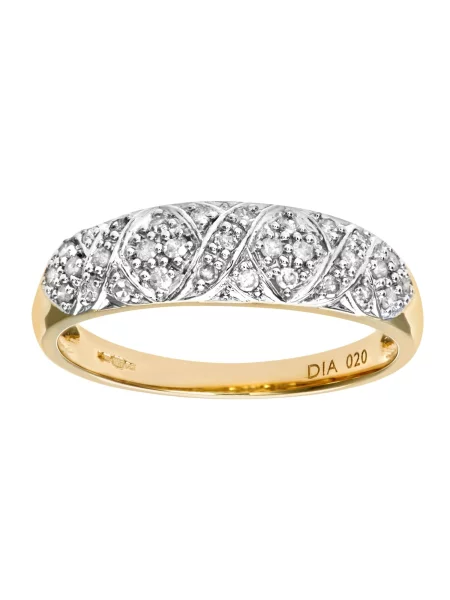 DIAMANT LETERNEL Prsten Ring aus Gelbgold mit Karat Diamant zlatá