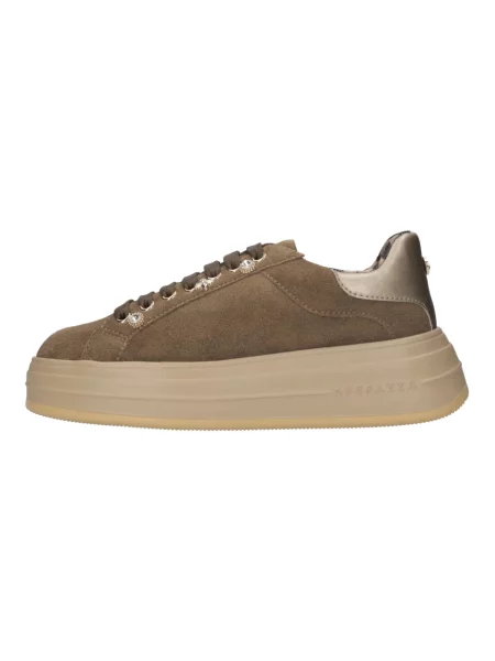 Sneakersy Apepazza skórzane brązowe