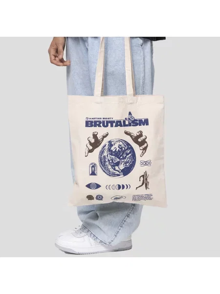 Geantă pentru femei Kaotiko Brutalism ivory