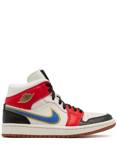 Sneakerși Jordan Air Jordan 1 alb