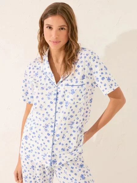 Пижама women'secret дамска от бяло