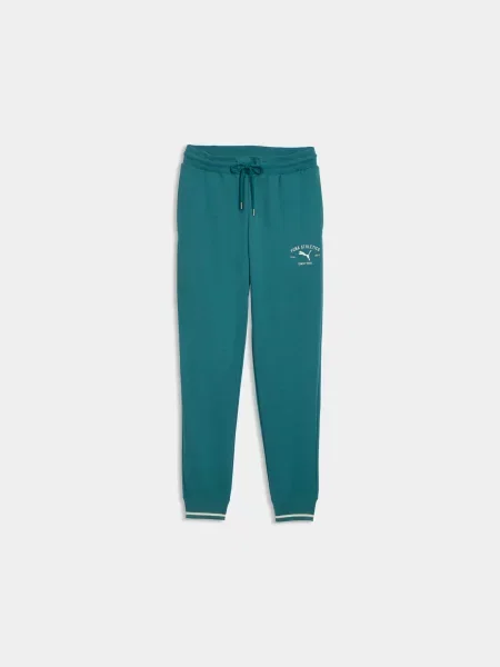 Спортивні штани PUMA Class Sweatpants комбінований верх зелений