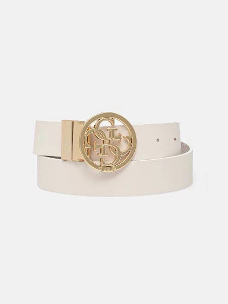 С две лица Guess NOELLE бежово бяло