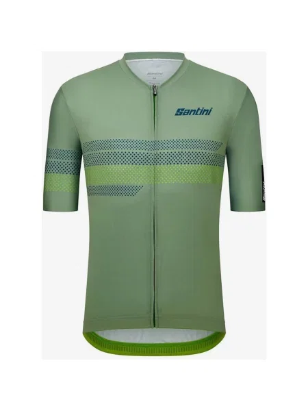 Koszulka rowerowa Santini Idea XS zielona