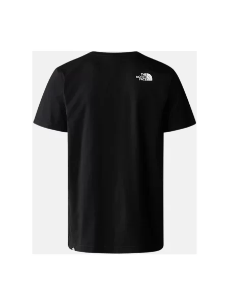 T-shirt z nadrukiem z logo The North Face czarna
