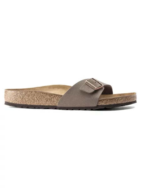 Klapki Birkenstock brązowe