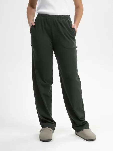 MELA Pantaloni închis verde