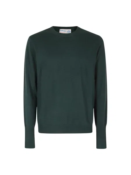 Sweter Ballantyne z kaszmiru zielony