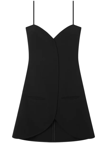 Rochie mini Courreges de costum negru