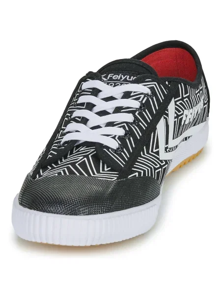 Pantofi Feiyue cu imagine negru