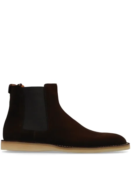 Botine chelsea Dolce & Gabbana din piele de căprioară maro