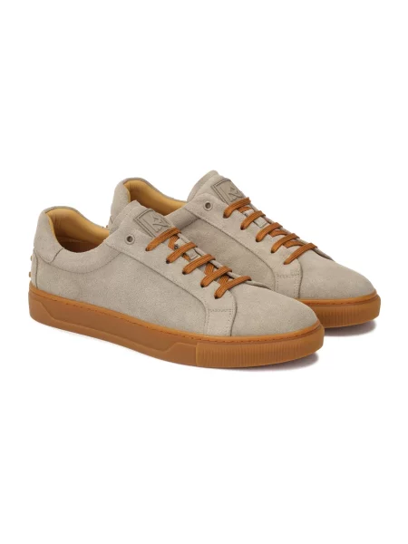 Sneakersy Kazar zamszowe beżowe