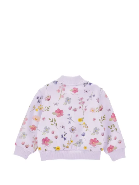 Bluza rozpinana dziecięca Monnalisa fioletowa