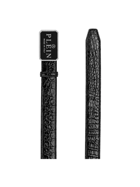 Pasek Philipp Plein z paskiem czarny
