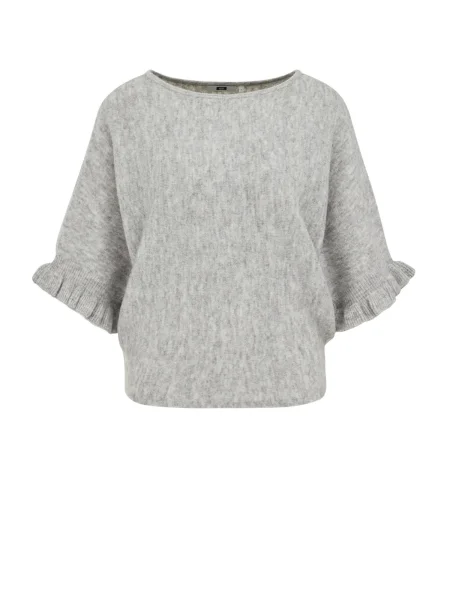 WE Fashion Pulover deschis gri