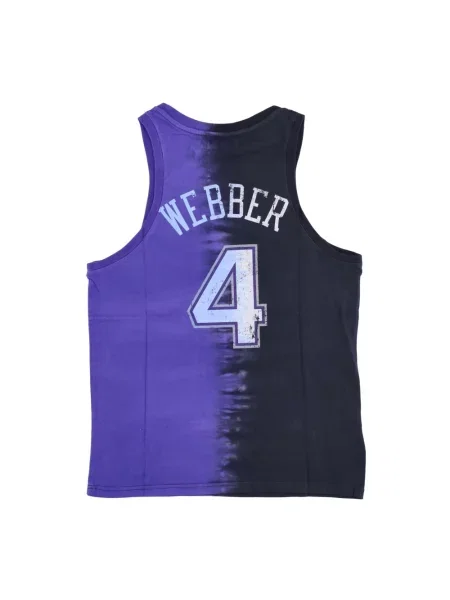 Tie dye krawat Mitchell & Ness wiązany