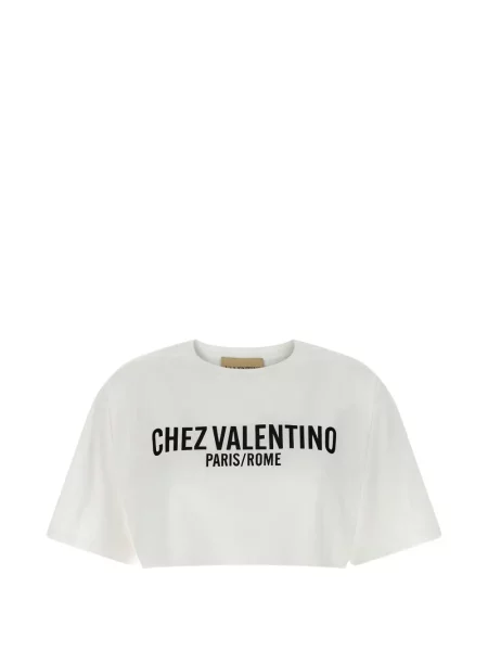 Cropp tricou Valentino Garavani cu imagine alb