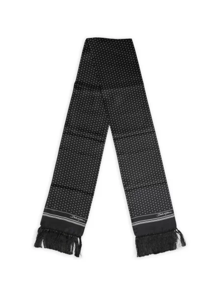 Fular Dolce & Gabbana cu buline negru