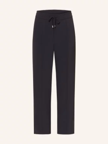 Comma Spodnie W Stylu Joggingowym blau granatowe