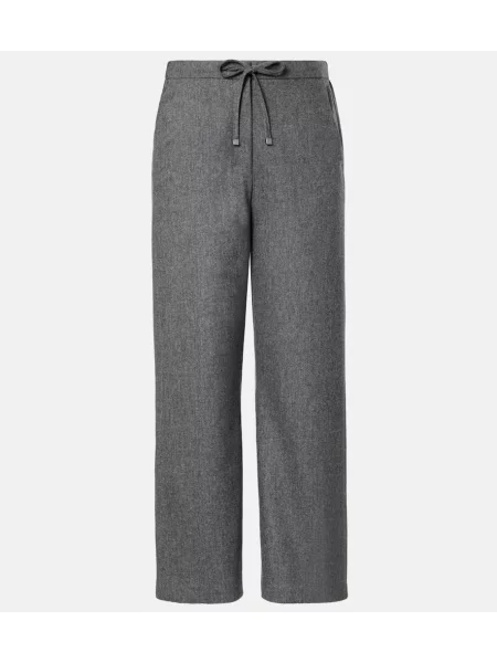 Pantaloni 's Max Mara de lână gri