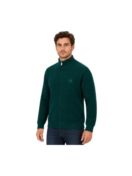 Sweter Trussardi zielony