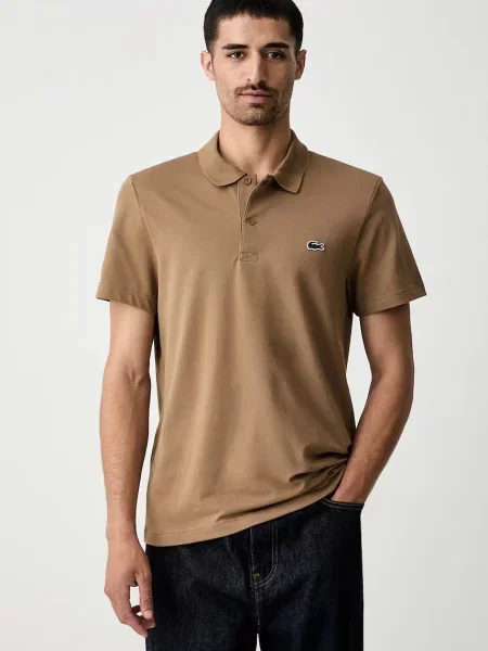 Tricou polo Lacoste maro
